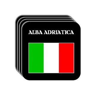 Italy   ALBA ADRIATICA Set of 4 Mini Mousepad Coasters 