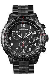 Timex Expedition Military Chrono Black Dial Mens watch #T49825 