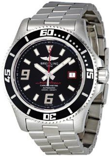 Breitling Mens A1739102/BA76SS Black Dial Superocean 44 Watch 