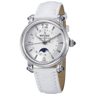 Maurice Lacroix Womens MP6066 SS00112E Master Piece Silver Moonphase 