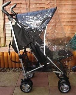 Universal Clear Ventilated Baby Stroller Pushchair Rain Wind Weather 