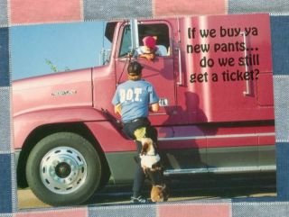 50 Postcards Little Lee Comic Trucking New Pants Ticket