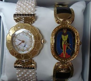 ERTE SPECIAL ~ 2 WOMENS WATCHES ~ PEARL BAND & SALOME LTD.ED. (NEW 