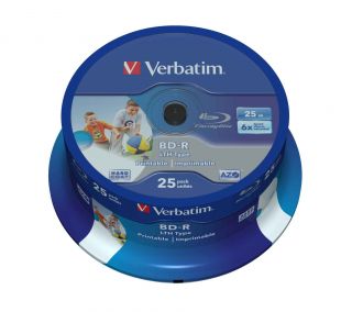 Verbatim BD R SL LTH Blu ray Rohlinge Wide Inkjet  Computer 
