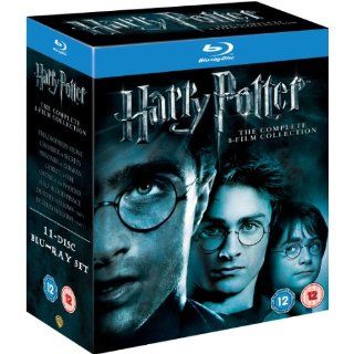 Harry Potter   The Complete 8 Film Collection Blu ray 2011 Region Free 