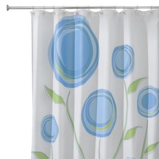 InterDesign Marigold Shower Curtain   Blue/Green (72x72) product 