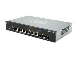    Cisco SG300 10MP (SRW2008MP K9 NA) 10 port Gigabit Max 