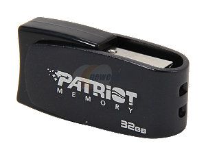    Patriot Axle 32GB USB 2.0 Flash Drive (Gray) Model 