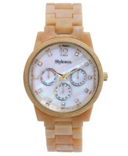 Fossil Watch, Womens Chronograph Natalie Tortoise Acetate and Gold 