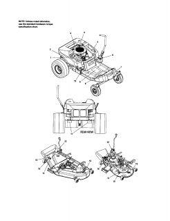 CRAFTSMAN Zero turn rear engine rider Mower deck clutch/support Parts 