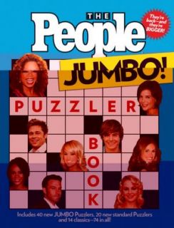   The People Puzzler Book Jumbo Edition by People 