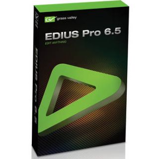 Grass Valley EDIUS Pro 6.5 Editing System (Boxed Set) 606652 B&H