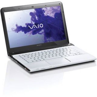 Sony VAIO E1411 SVE14116FXW 14 Notebook Computer (White)