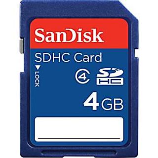 SanDisk 4GB Standard SD (SDHC) Card Class 4 Flash Memory Card 
