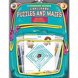 Frank Schaffer Challenge Puzzles and Mazes Workbook  Staples®