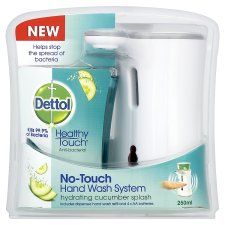 Dettol No Touch Hand Wash System Cucumber 250Ml   Groceries   Tesco 