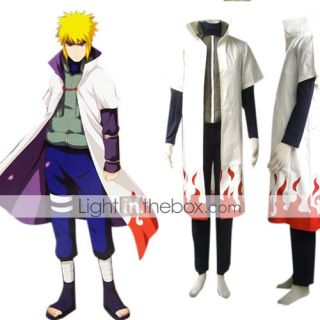 Naruto Yondaime quarto Hokage costume cosplay   USD $ 69.99