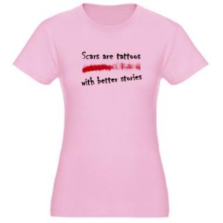 Scars Are Tattoos With Better Stories T Shirts  Scars Are Tattoos 