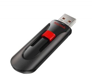 SanDisk Cruzer Glide 32 GB USB Flash Drive, SDCZ60 032G B35 (Black 