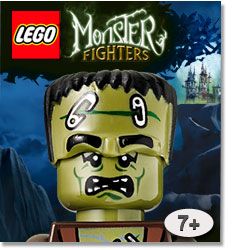 Buy monster fighters at Argos and build your vampire hearse or monster 