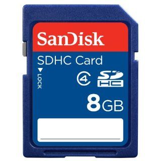 SanDisk SDSDB 008G B35   Tarjeta de memoria SDHC de 8 GB para cámaras 