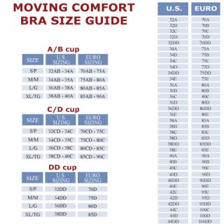 Moving Comfort Vero Sports Bra C/D SKU #7591383