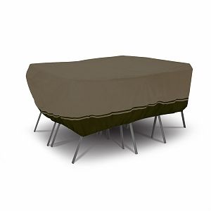 Villa Collection Patio Table and Chair Set Cover Medium Rectangular 
