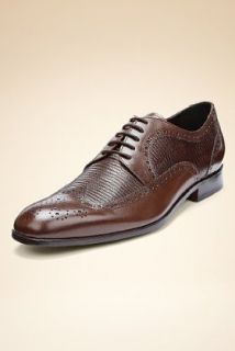 Collezione Leather Lizard Print Brogue Shoes   Marks & Spencer 