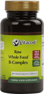 Vitacost Raw Whole Food B Complex    60 Vegetarian Capsules   Vitacost 