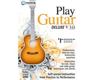 Buy Topics Learning Play Guitar Deluxe v3.0, music learning software 