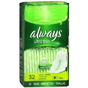 Buy Always Ultra Thin with Flexi Wings, Super Long, 32 ea & More 