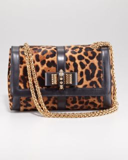 Sweet Charity Leopard Print Shoulder Bag   