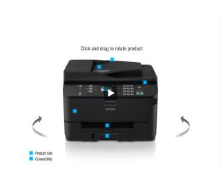 Epson WorkForce Pro WP 4530 Inkjet All In One Printer Copier Scanner 
