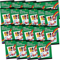 Creative Teaching Press Lesson Plan Books Rainbow Pack Of 20 by Office 
