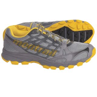 Montrail Rockridge Trail Running Shoes (For Men) in Cool Grey/Yellow