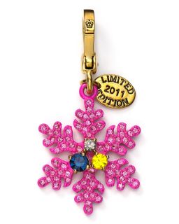 Juicy Couture Limited Edition Pink Snowflake Charm  