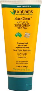 Grahams Natural Alternatives SunClear™ Natural Sunscreen SPF 30 Plus 