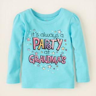 baby girl   graphic tees   grandma graphic tee  Childrens Clothing 