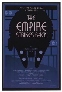   Limited Edition Empire Strikes Back Movie Poster