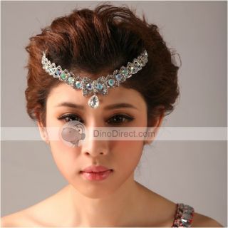 Wholesale Multicolour Stylish Forehead Bridal Wedding Headpieces 