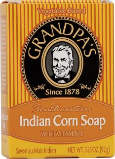 Grandpas Southwestern Indian Corn Soap with Vitamin E    3.25 oz 