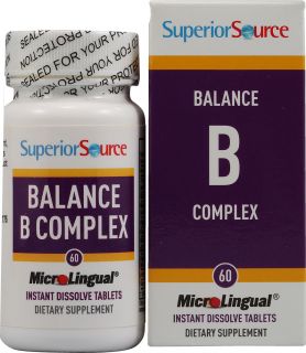 Superior Source Balance B Complex    60 Instant Dissolve Tablets 