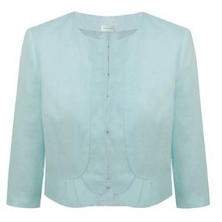 Light Blue Pleat Hem Detail Jacket   Petite   Coats & jackets   Women 
