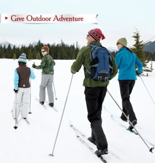 Give Outdoor Adventure. Great gifts for skiers, campers, cyclists 