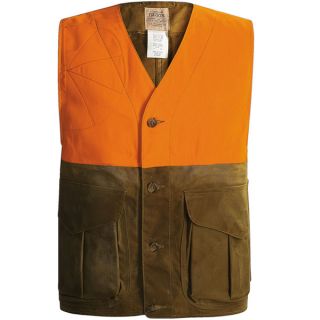 Filson Upland Hunting Vest   Tin Cloth (For Men)   Save 0% 