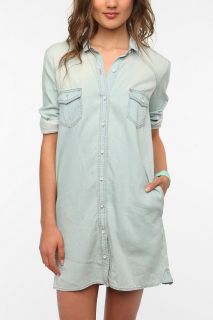 BDG Chambray Shirtdress   Urban Outfitters