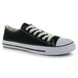 Mens Canvas Shoes Donnay Leecon Low Mens Canvas Shoes From www 