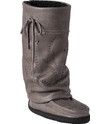 Flat Heel Womens Leather Boots       & Return 