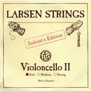 Larsen Strings Soloist Series Cello Strings A, Soloist, Medium 