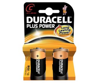 DURACELL LR14/MN1400 C Plus Batteries   2 Battery Pack Deals 